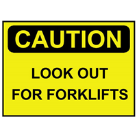 CAUTION LOOK OUT SIGN Logo PNG Vector