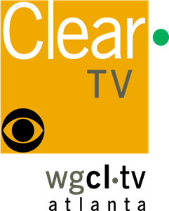 CBS Clear TV Atlanta Logo Vector