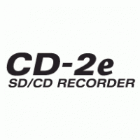CD-2e SD/CD Recorder Logo Vector