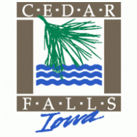 Cedar Falls, Iowa Logo Vector