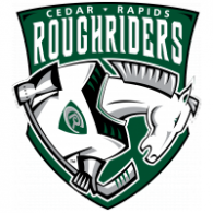 Cedar Rapids Rough Riders Logo Vector