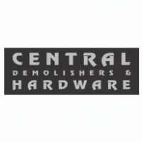 Central Demolishers & Hardware Logo Vector