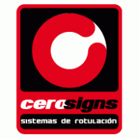 Cero Signs Logo PNG Vector