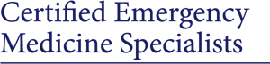 Certified Emergency Medicine Specialists Logo PNG Vector