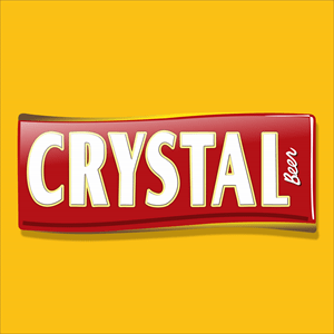 Cerveja Crystal Logo Vector