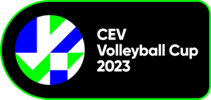 CEV Volleyball Cup 2023 Logo PNG Vector