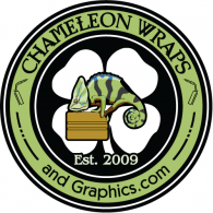 Chameleon Wraps Logo Vector