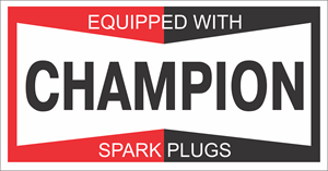 Champion spark plugs Logo Vector