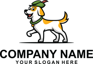 character dog Logo PNG Vector