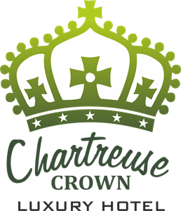 Chartreuse Crown Logo Vector