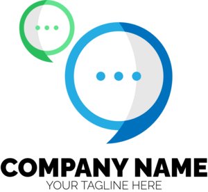 Chat Box Company Logo PNG Vector