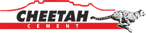 Cheetah Cement Logo Vector