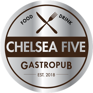 Chelsea Five Gastropub Logo Vector