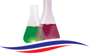 Chemical Bottle Logo Vector