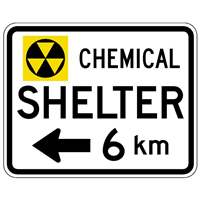 CHEMICAL SHELTER ROAD SIGN Logo PNG Vector