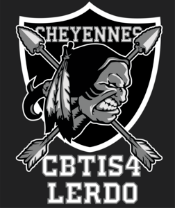 Cheyennes Cbtis 4 Lerdo Durango Football Logo PNG Vector