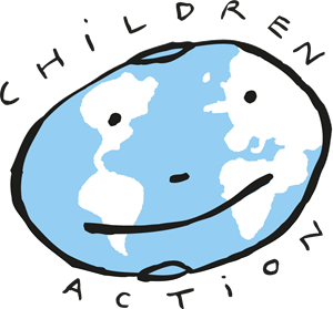 Children Action Logo Vector
