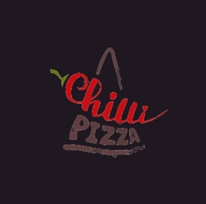 chilli pizza Logo Vector