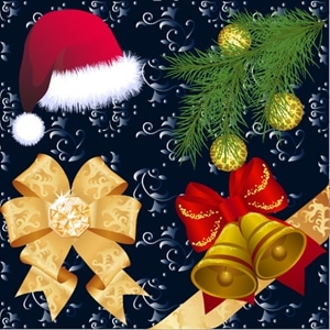 christmas ornaments Logo PNG Vector