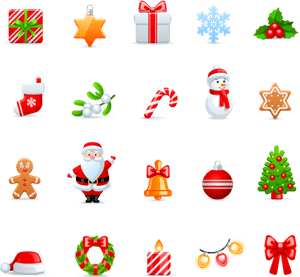 christmas pack Logo PNG Vector