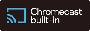 Chromecast built-in Logo Vector