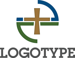 Church Cross Logo PNG Vector
