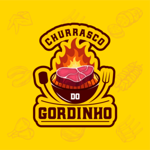 CHURRASCO DO GORDINHO Logo PNG Vector