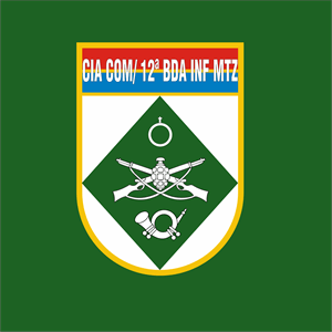 CIA DE COMANDO 12ª BDA INF MTZ 1991 Logo PNG Vector
