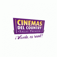 Cinemas del Country Logo PNG Vector