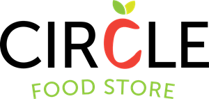 Circle Food Store Logo Vector