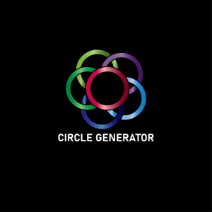 Circle Generator Design Logo PNG Vector