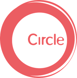 Circle Partnership Logo Vector