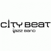 City Beat Jazz Band Logo Vector