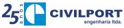 Civil Port Engenharia Logo PNG Vector