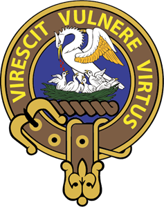 Clan Stewart Crest Logo Vector