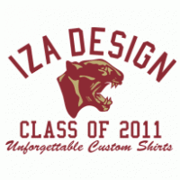 Class of 2011 Shirts by IZA Design Logo PNG Vector