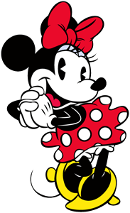 Classic Minnie Mouse Logo PNG Vector