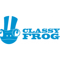 Classy Frog Logo Vector