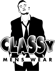 Classy Mens Wear Logo PNG Vector