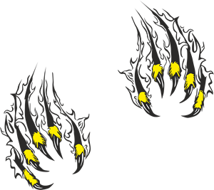 Claws Logo PNG Vector