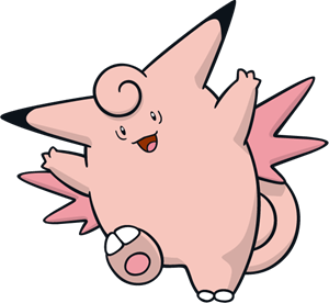Clefable Logo PNG Vector