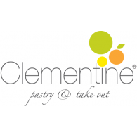 Clementine Pastry and Take Out Logo PNG Vector