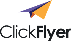 Click Flyer Logo Vector
