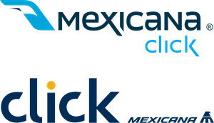 Click Mexicana Airlines Logo PNG Vector