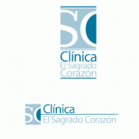 Clinica El Sagrado Corazón Logo PNG Vector