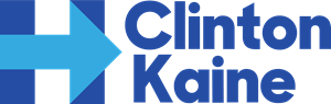 Clinton Kaine campaign Logo PNG Vector