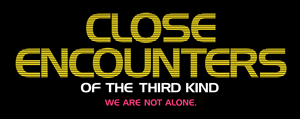 Close Encounters of the Third Kind Logo PNG Vector
