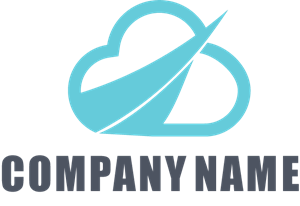 Cloud Tech Company Logo PNG Vector