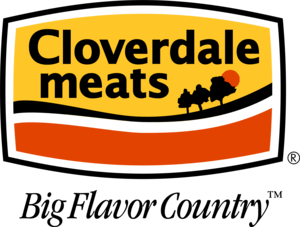 Cloverdale Meats Big Flavor Country Logo PNG Vector