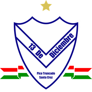 Club 13 de Diciembre de Pico Truncado Santa Cruz Logo PNG Vector